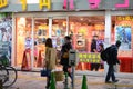 Tokyo, Japan - November 23, 2013: Street life in Shinjuku Royalty Free Stock Photo