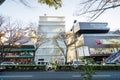 Tokyo, Japan - November 24, 2013: Tourists shopping on Omotesando street