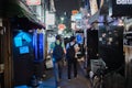 Golden Gai area of Shinjuku Japan