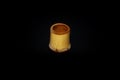 Small bamboo cup for drinking sake