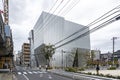 Modern Minimalistic Building on the Residential Street