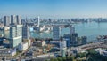 Tokyo Japan, panorama city skyline cityscape