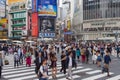 Tokyo, Japan - Shibuya pedestrian crossing