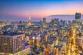 Tokyo, Japan Skyline at Dusk Royalty Free Stock Photo