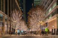 Tokyo Marunouchi winter illumination festival Royalty Free Stock Photo