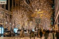 Tokyo Marunouchi winter illumination festival Royalty Free Stock Photo