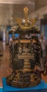 Tokyo - May 21, 2019: Samurai armor in the Tokyo National Museum in Tokyo, Japan Royalty Free Stock Photo