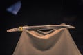 Tokyo - May 21, 2019: Samurai sword in the Tokyo National Museum in Tokyo, Japan