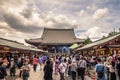 Tokyo - May 18, 2019: Sanja Matsuri Festival crowd at the Sensoji temple in Asakusa, Tokyo, Japan Royalty Free Stock Photo
