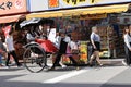 Uber Rickshaw is launched in Asakusa