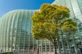 Park and Garden near National Art Center. Located in Roppongi, Minato Ward, Tokyo, Japan Royalty Free Stock Photo