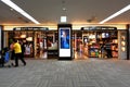 Tokyo: Narita airport after immigration check in retail area. Royalty Free Stock Photo