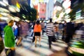 Tokyo Night Crowed Shopping District Concept