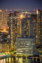 Tokyo night view from the Caretta Shiodome