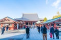 TOKYO-NOV 28: Crowded people at Buddhist Temple Sensoji in Tokyo