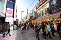 TOKYO - NOV 24 : People, mostly youngsters, walk through Takeshita Dori near Harajuku train station Royalty Free Stock Photo