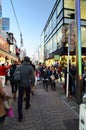TOKYO - NOV 24 : People walk Takeshita street Royalty Free Stock Photo