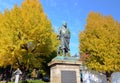 TOKYO-November 22: Saigo Takamori statue at Ueno park inTokyo, J