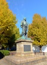 TOKYO-November 22: Saigo Takamori statue at Ueno park inTokyo, J