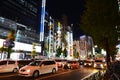 TOKYO - NOVEMBER 23: Street life in Shinjuku District Royalty Free Stock Photo