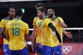 Tokyo2020 Olympic Games, Brazil an Russia men`s volleyball