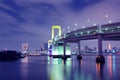 Tokyo Rainbow bridge Royalty Free Stock Photo