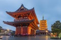 Tokyo - Sensoji-ji, Temple in Asakusa, Japan Royalty Free Stock Photo