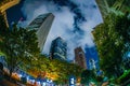 Tokyo Shinjuku of skyscrapers night view