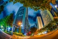 Tokyo Shinjuku of skyscrapers night view