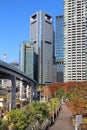 Tokyo Shiodome Royalty Free Stock Photo