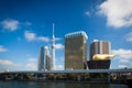 Tokyo Sky tree and Asahi Beer Hall n Sumida - famous tourist destination in Tokyo