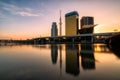 Tokyo Sky Tree during sunrise in Tokyo, Japan Royalty Free Stock Photo