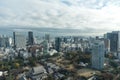 Tokyo skyline endless skyscraper from tower