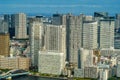 Tokyo skyline seen from the observation deck of the Caretta Shiodome