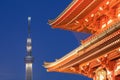 Tokyo Skytree and Asakusa temple