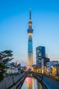 The Tokyo Skytree Royalty Free Stock Photo