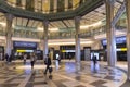 Tokyo station interior with travellers