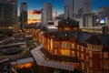 Tokyo Station in Japan Royalty Free Stock Photo