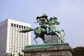Tokyo: statue of kusunoki masashige