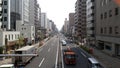 Tokyo street gant city road building car truck