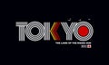 Tokyo, stylish typography slogan. Abstract design for vector print tee shirt, Royalty Free Stock Photo