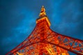 The Tokyo Tower Royalty Free Stock Photo