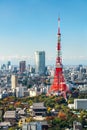 Tokyo tower, Japan - Tokyo City Skyline and Cityscape Royalty Free Stock Photo