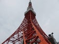 the tokyo tower in japan