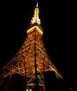 Tokyo Tower at night