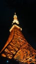 tokyo tower tokyo japan 2019 travle Royalty Free Stock Photo