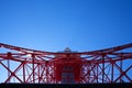 The Tokyo Tower,Red Steel Structure. is a communications and observation tower in the Shiba-koen district of Minato, Tokyo, Japan Royalty Free Stock Photo