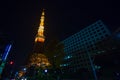Tokyo Tower's under maintenance