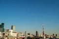 Tokyo Tower Seen from Roppongi Hills Neighborhood in Tokyo Royalty Free Stock Photo