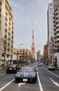 Tokyo tower in Tokyo, Japan Royalty Free Stock Photo